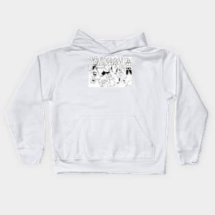 Archery Practice Kids Hoodie